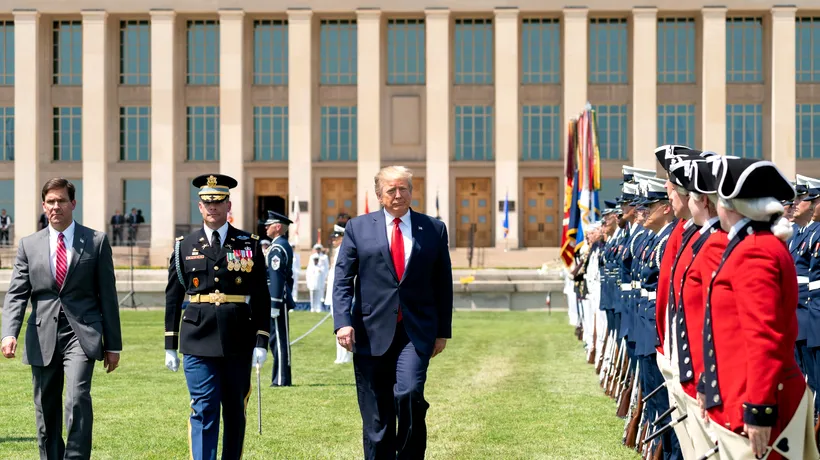 Alertă maximă de securitate la Pentagon! Șeful Statului Major american și comandanții Forțelor armate, în carantină/ Ministrul român al Apărării, vizită în SUA în plin focar COVID