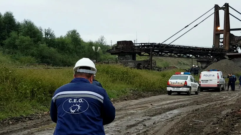 Un miner de la Complexul Energetic Oltenia A MURIT STRIVIT de banda care transporta cărbune