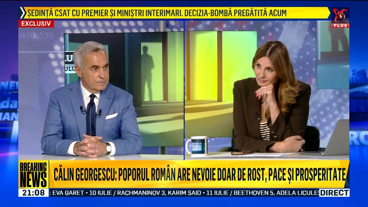 Călin Georgescu susține că Nicușor Dan are o înțelegere cu Zelenski pentru a implica NATO în război prin România. „Serviciile americane știu”