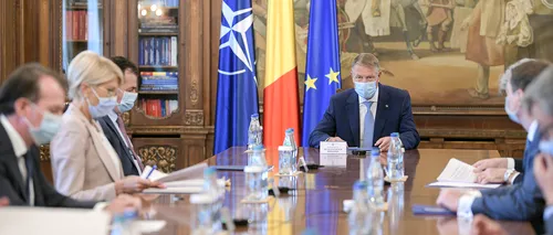 Iohannis, ședință la Cotroceni pe tema fondurilor europene