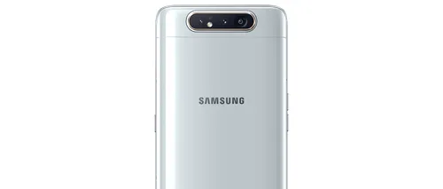 Galaxy A80, smartphone-ul Samsung cu slider și cameră rotativă, este disponibil în România