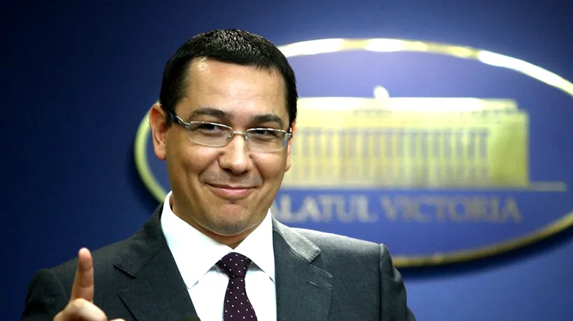 Ponta a ajuns președinte. De fundație