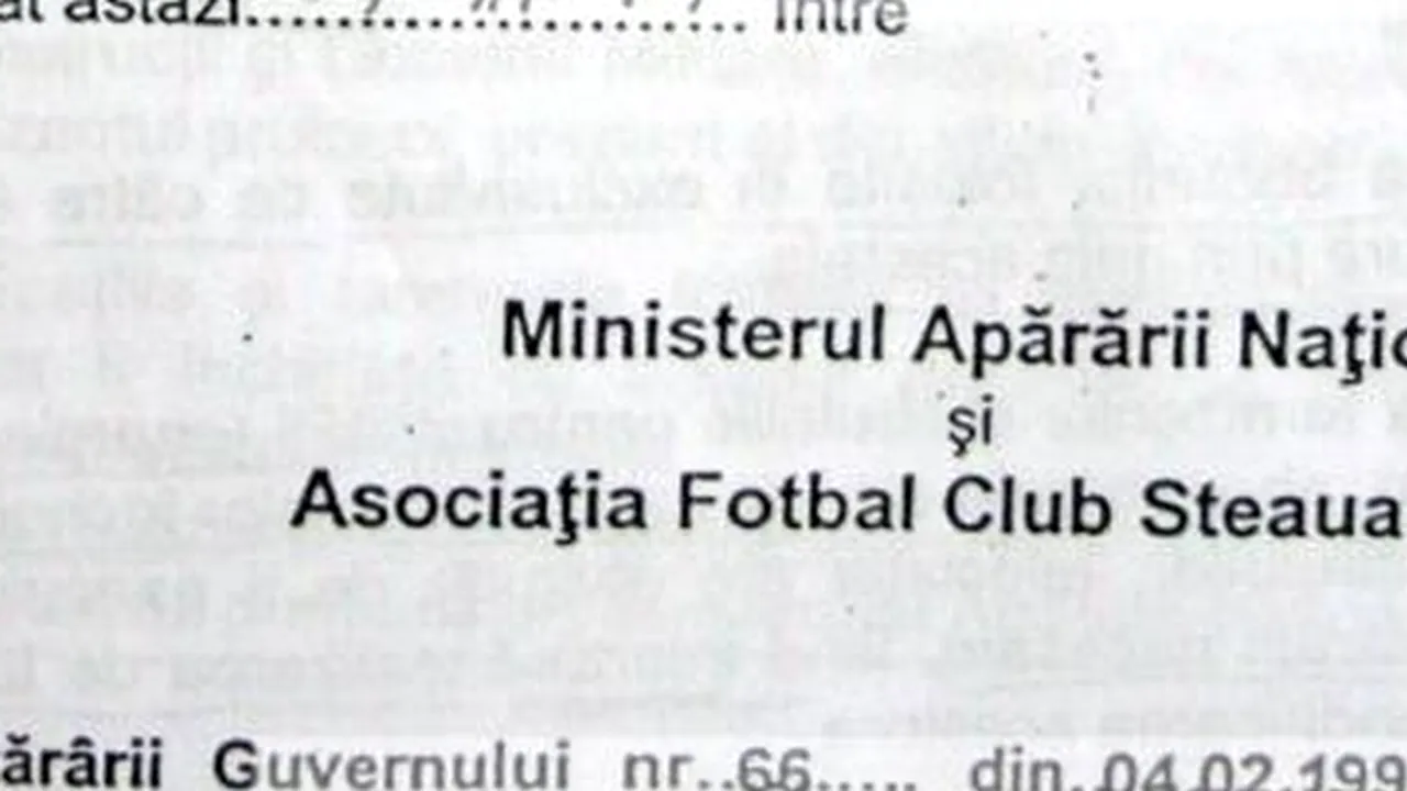 Documentul care zguduie Steaua din temelii. Nume uriașe apar pe listă