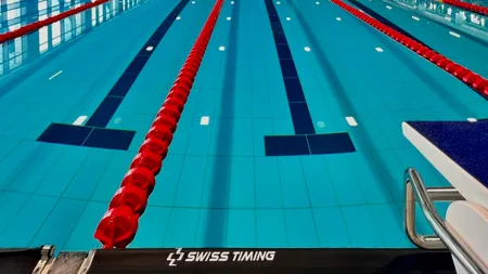 Campionii olimpici au inaugurat noul bazin de ÎNOT din România