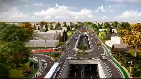 Imagini virtuale. Cum va arăta PASAJUL BRAGADIRU. Centura Sud București, reconfigurată pe patru benzi