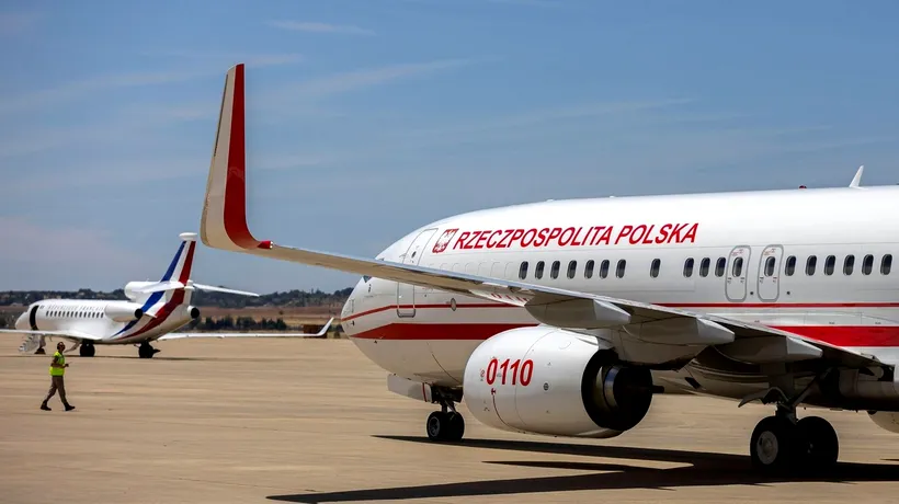 Avionul președintelui polonez Andrzej Duda a ratat aterizarea de patru ori
