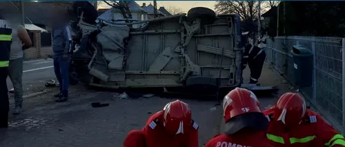 VIDEO | Accidentul în care a murit un șofer din județul Suceava, tată a 12 copii, surprins de o cameră de supraveghere. „Pe tăticu l-au omorât în drum”