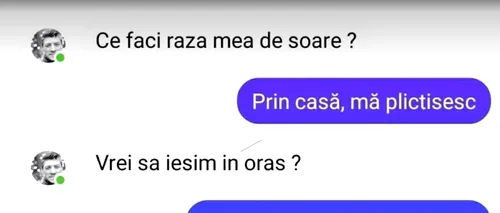 Bancul de luni | „Vrei să ieșim în oraș?”