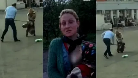 Ireal! Femeia BĂTUTĂ cu mopul de un șofer de microbuz, în 2019, a fost condamnată pentru tulburarea liniștii publice. Ce pedeapsă a primit bărbatul