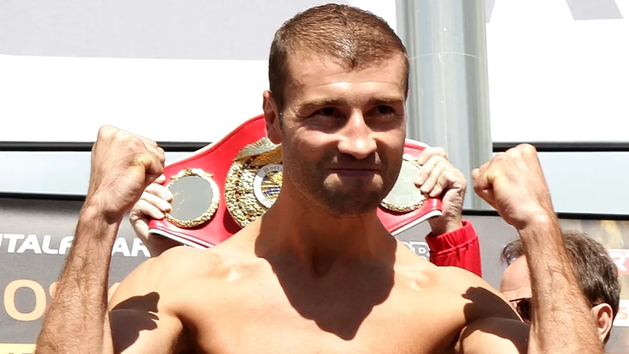 Promisiunea lui Lucian Bute: La 28 noiembrie voi fi noul campion mondial