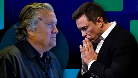 După scandalul cu Donald Trump, Elon Musk are o nouă țintă. „Steve Bannon este un comunist RETARDAT”