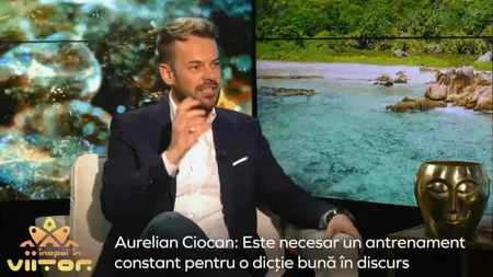 VIDEO | Aurelian Ciocan a explicat la „Înapoi în viitor cu Andreea Perminova” cum poți deveni maestru în oratorie: „Nu există o formulă magică” / Repetiția, instrumentul care te face mai bun în comunicare