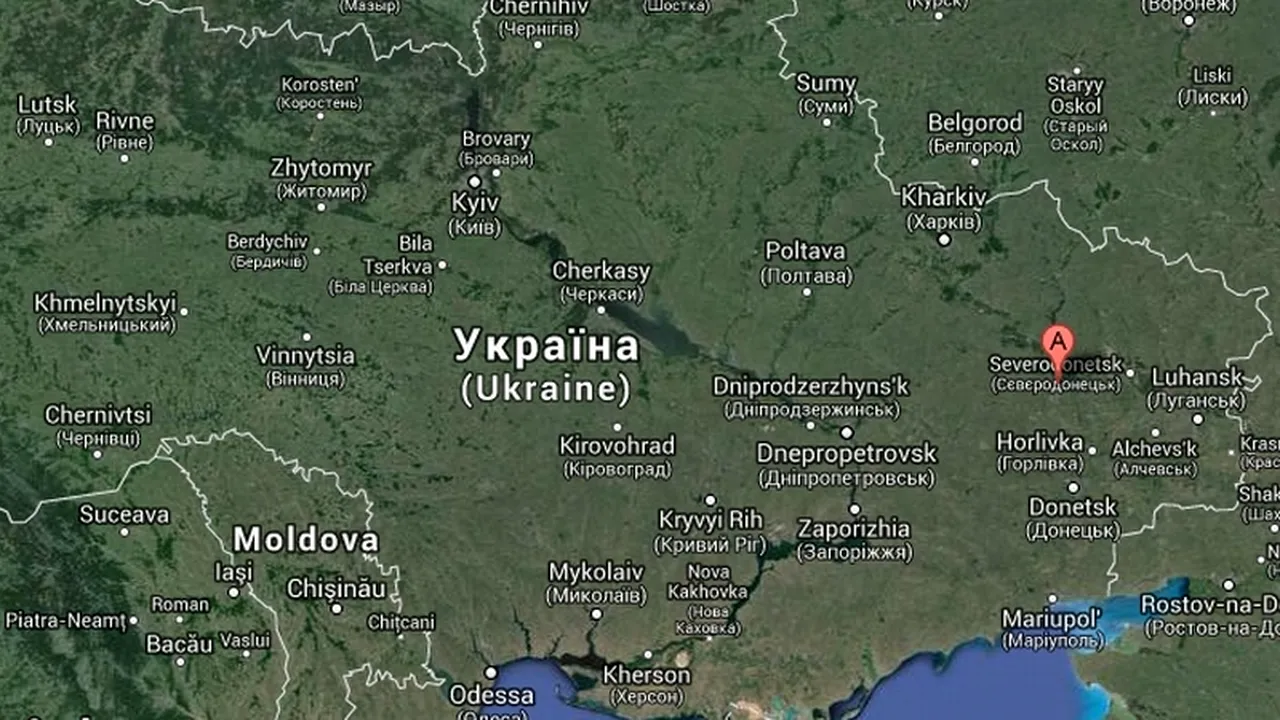 Un comisariat de poliție din estul Ucrainei a fost ocupat de militanți proruși
