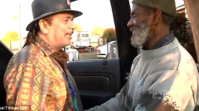 VIDEO. Momentul emoționant în care Carlos Santana și-a revăzut toboșarul, după 40 de ani