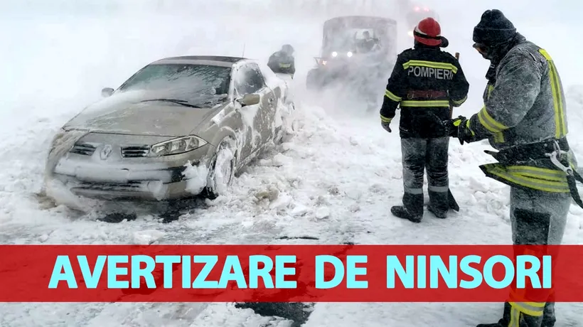 Se întoarce iarna în România! Meteorologii Accuweather au emis avertizare de ninsori și viscol