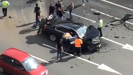 Accident GRAV cu limuzina lui Vladimir Putin: șoferul a murit pe loc