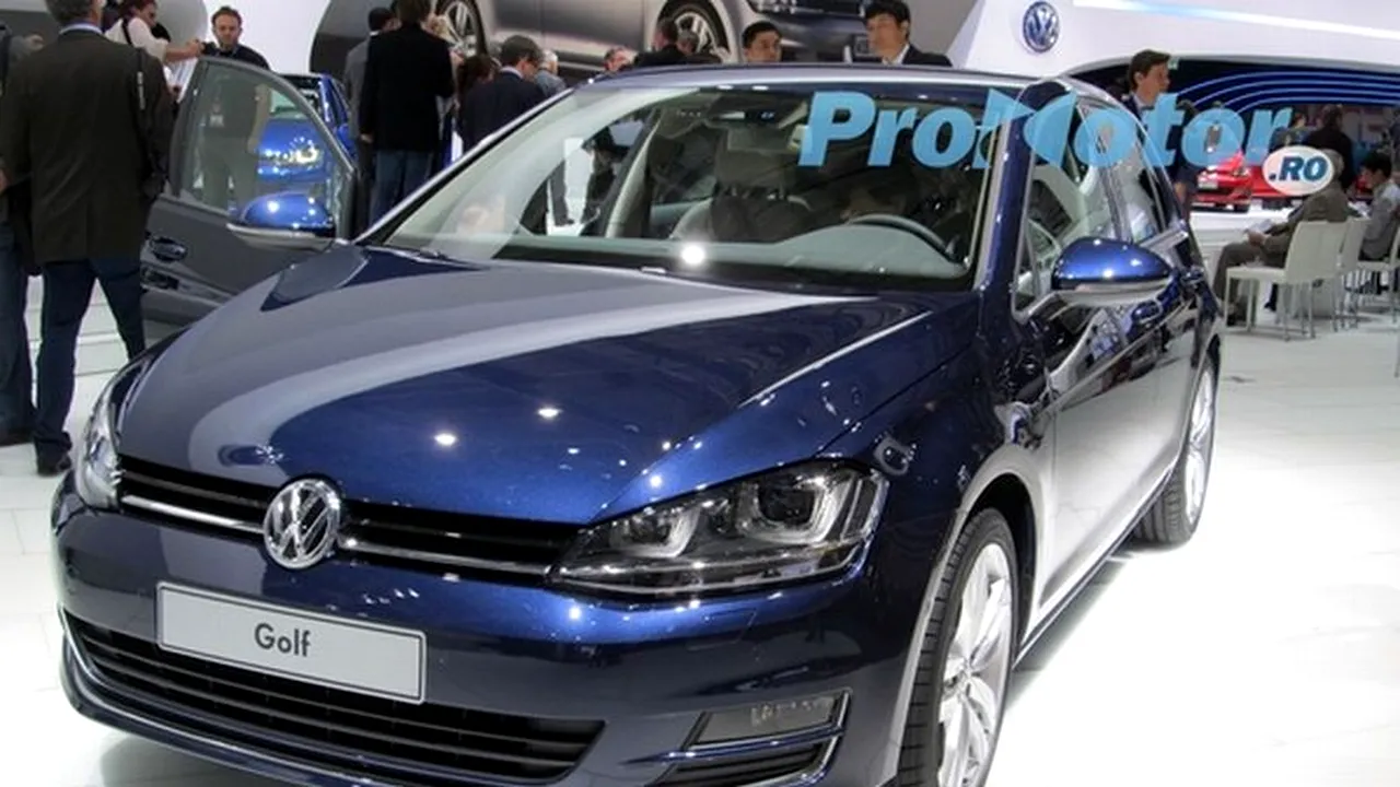 FOTO. Surpriza Golf 7 de la Salonul Auto de la Paris 2012