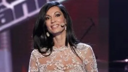 Nicoleta Luciu într-o rochie spectaculoasă la VOCEA ROMÂNIEI, SEZONUL 2
