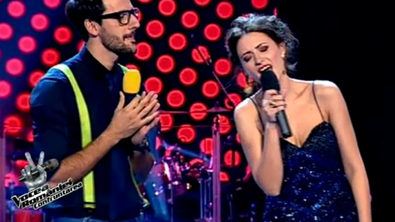 VOCEA ROMÂNIEI, SEZONUL 2. Ciprian Teodorescu și Magdalena Cichirdan au cântat o piesă „cu sentiment