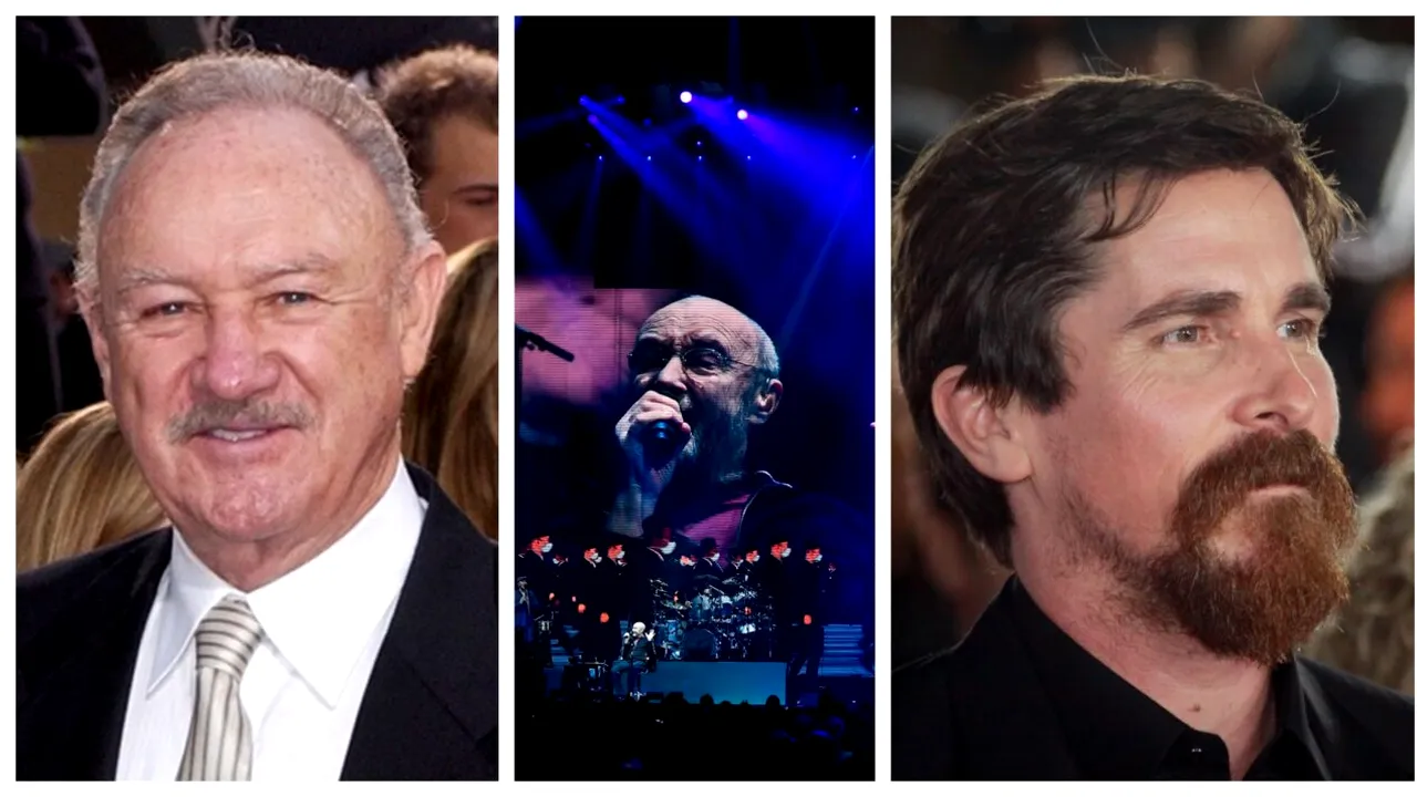 30 IANUARIE, calendarul zilei: Gene Hackman împlinește 95 de ani, Phil Collins 74/Christian Bale face 51 de ani