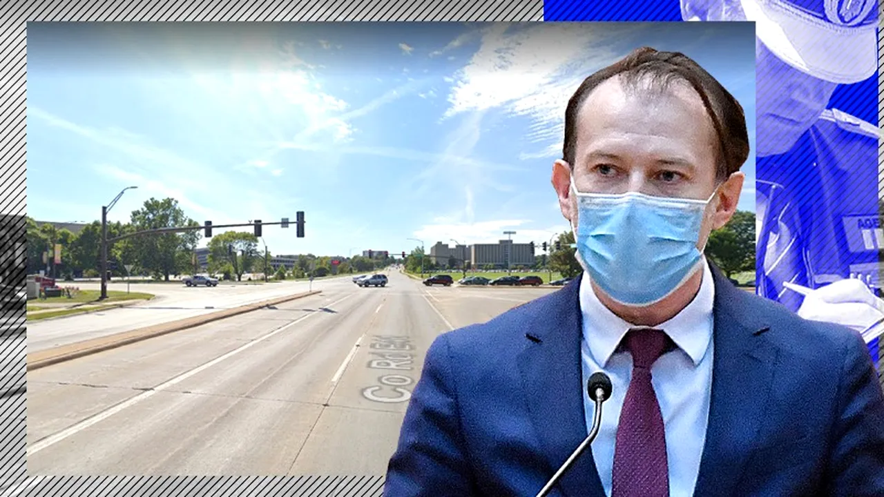 Aceasta este intersecția în care Florin Cîțu a fost prins băut la volan