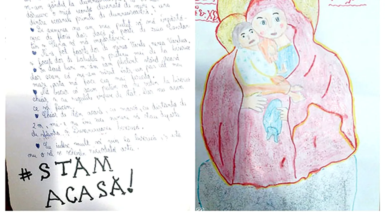 EMOȚIONANT. Scrisoarea unei fetițe de 11 ani către un preot din Huși: „Eu iubesc mult să vin la Biserică și asta n-o să se schimbe niciodată”