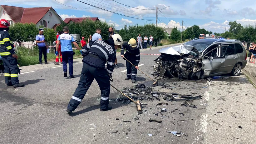 Accident rutier în Bistriţa-Năsăud. O persoană a murit, iar alte trei au fost rănite