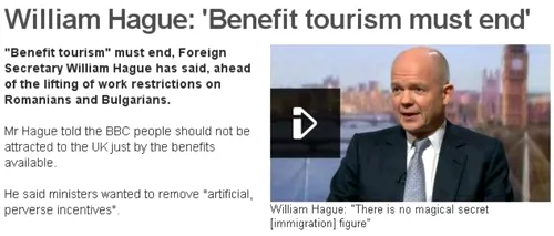 Ministrul de externe britanic: Turismul pentru ajutoare sociale trebuie să înceteze în M.Britanie
