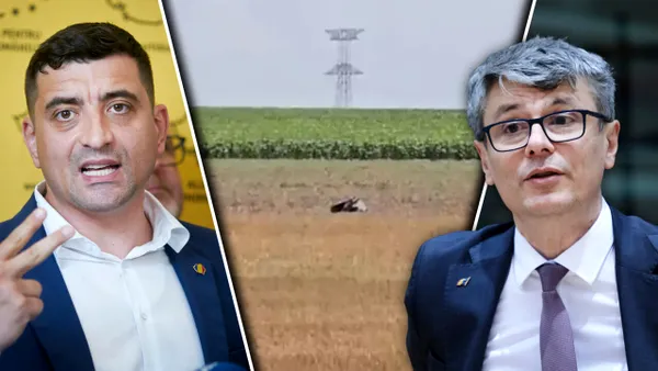 Scandal politic pe tema dronelor. AUR cere socoteală Guvernului pentru vulnerabilizarea spațiului aerian al României, PNL îl acuză pe Simion că face jocul Kremlinului