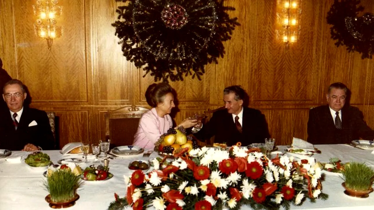 Ce mânca Nicolae Ceaușescu de Revelion. Dacă lipseau de pe masă era vai și-amar!