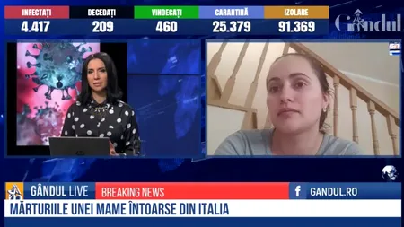 GÂNDUL LIVE. Mărturia unei mame întoarse din Italia, cu băiețelul abia operat: „M-am panicat foarte tare”. Ajutorul pe care l-a primit