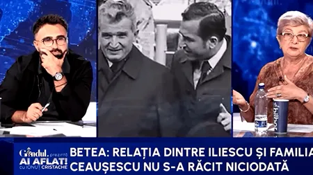 Lavinia Betea despre episodul care a adâncit ruptura dintre Iliescu și Ceaușescu. „Tu, Iliescule, ce faci aici?”