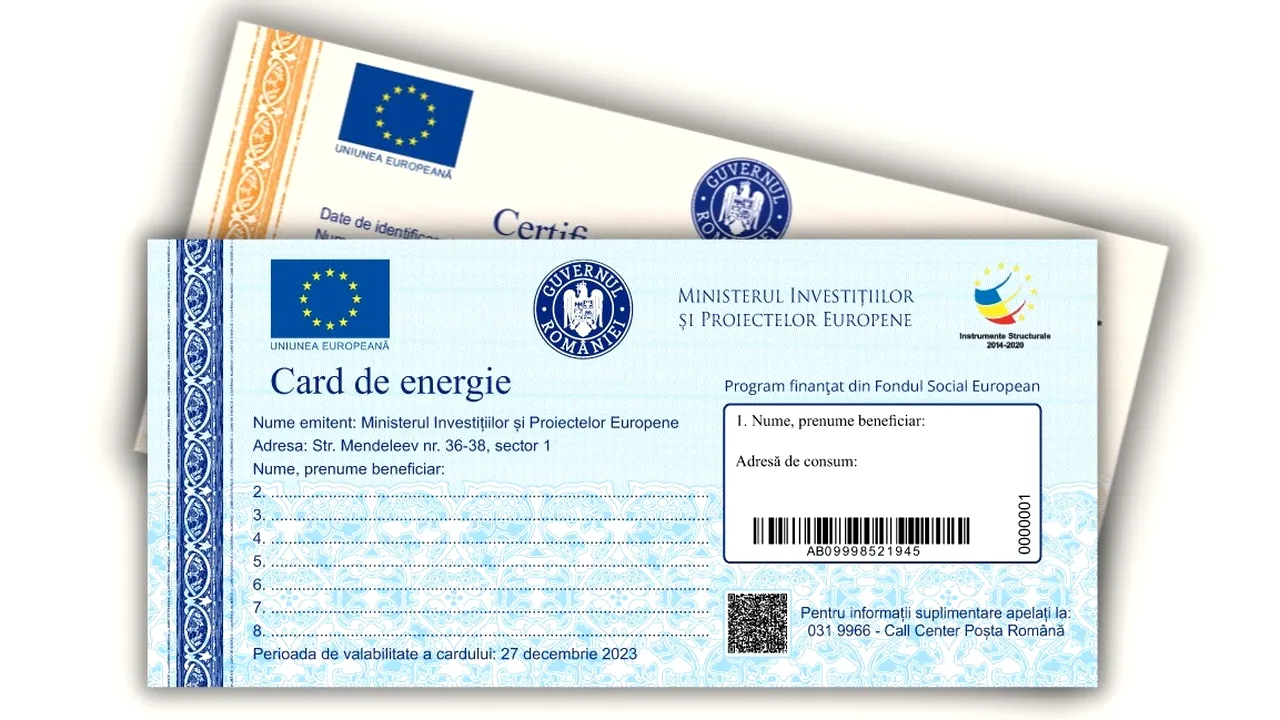 Ajutorul pentru compensarea prețului energiei va continua cel puțin până în 2024. Care sunt condițiile pentru a primi cardul de energie