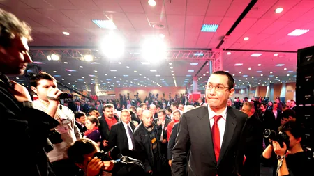 Superstițiile lui Ponta la Consiliul Național Executiv al PSD. 