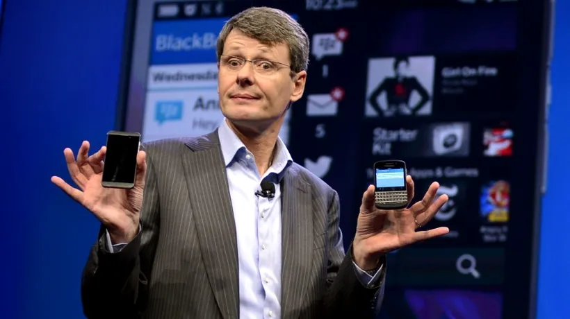 Noul CEO al BlackBerry vede profit în 2016 și este încrezător că grupul va supraviețui
