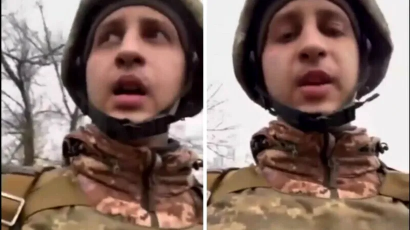 VIDEO| „Suntem bombardați. Mamă, tată, vă iubesc!” Mesajul tulburător transmis de un soldat ucrainean de pe front