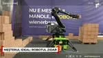 Meșterul ideal, ROBOTUL zidar, adus pentru prima dată în România. Lucrează constant și construiește 10 metri pătrați într-o oră