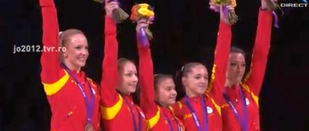 LONDRA 2012 GIMNASTICĂ. Finala în care echipa feminină a României a luat BRONZUL la JOCURILE OLIMPICE, urmărită de un milion de telespectatori