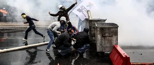 Ciocniri violente în Turcia. Poliția a intervenit cu gaze lacrimogene UPDATE