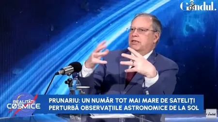 Dumitru Prunariu: „Un număr tot mai mare de sateliți perturbă observațiile de la sol”