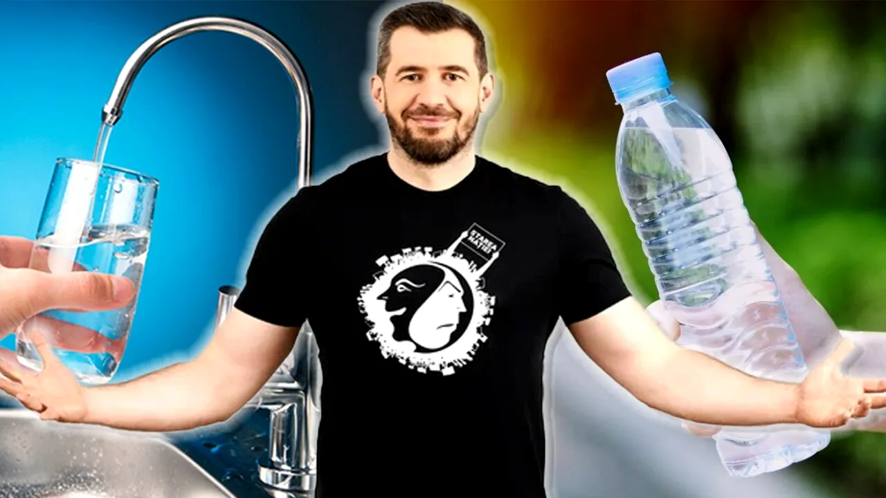 Apă îmbuteliată sau apă de la robinet: Care este mai sănătoasă, potrivit lui Dragoș Pătraru