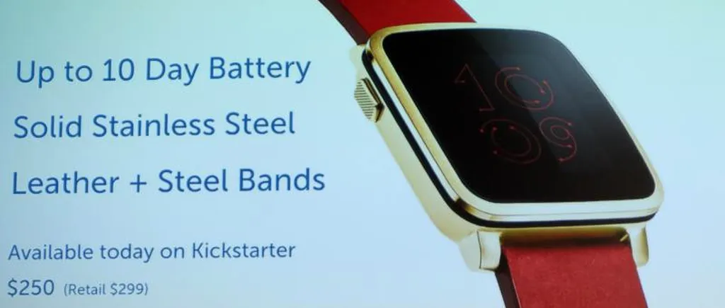 MWC 2015. Cel mai popular brand de ceasuri inteligente face un anunț supriză: „Cei care au comandat deja pot face upgrade. Corespondență Gândul din Barcelona