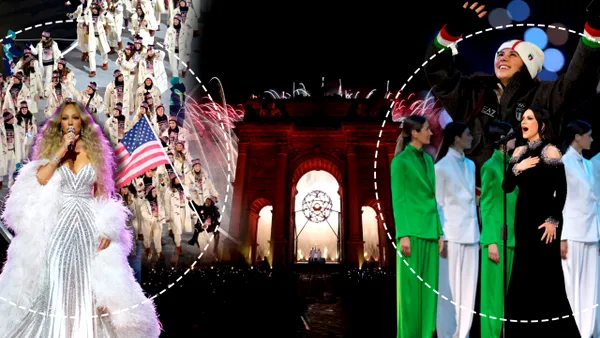 Imagini spectaculoase de la Milano-Cortina: Ceremonia de deschidere a Jocurilor Olimpice de iarnă a venit cu numeroase surprize. Ce legende au „strălucit“ pe scena de la San Siro