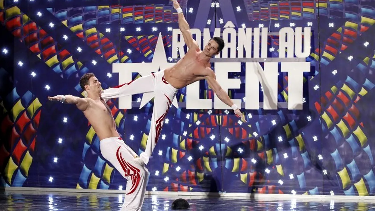 ROMÂNII AU TALENT, SEZONUL 3. Acrobații care i-au lăsat muți pe membrii juriului