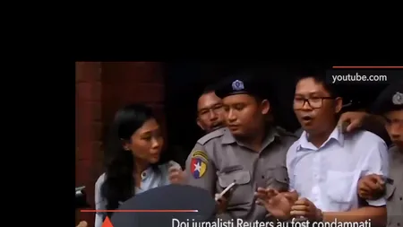 Doi jurnaliști REUTERS, condamnați la ani grei de închisoare în Myanmar