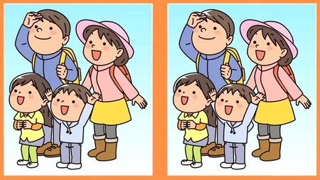 Test IQ | Aceste două imagini par identice, dar nu sunt. Găsiți cele 3 diferențe!