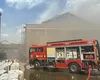 Incendiu lângă Hala Laminor. 12 autospeciale intervin de urgență. A fost emis un mesaj RO-ALERT