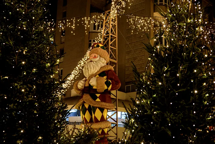 Satul lui Moș Crăciun de la Târgul de Crăciun din Craiova