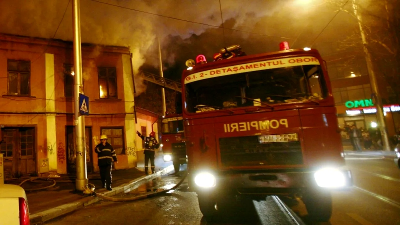 Situația IGSU: Jumătate din mașinile pentru stingerea incendiilo sunt mai vechi de 20 de ani, iar sediul este o clădire cu risc seismic gradul I