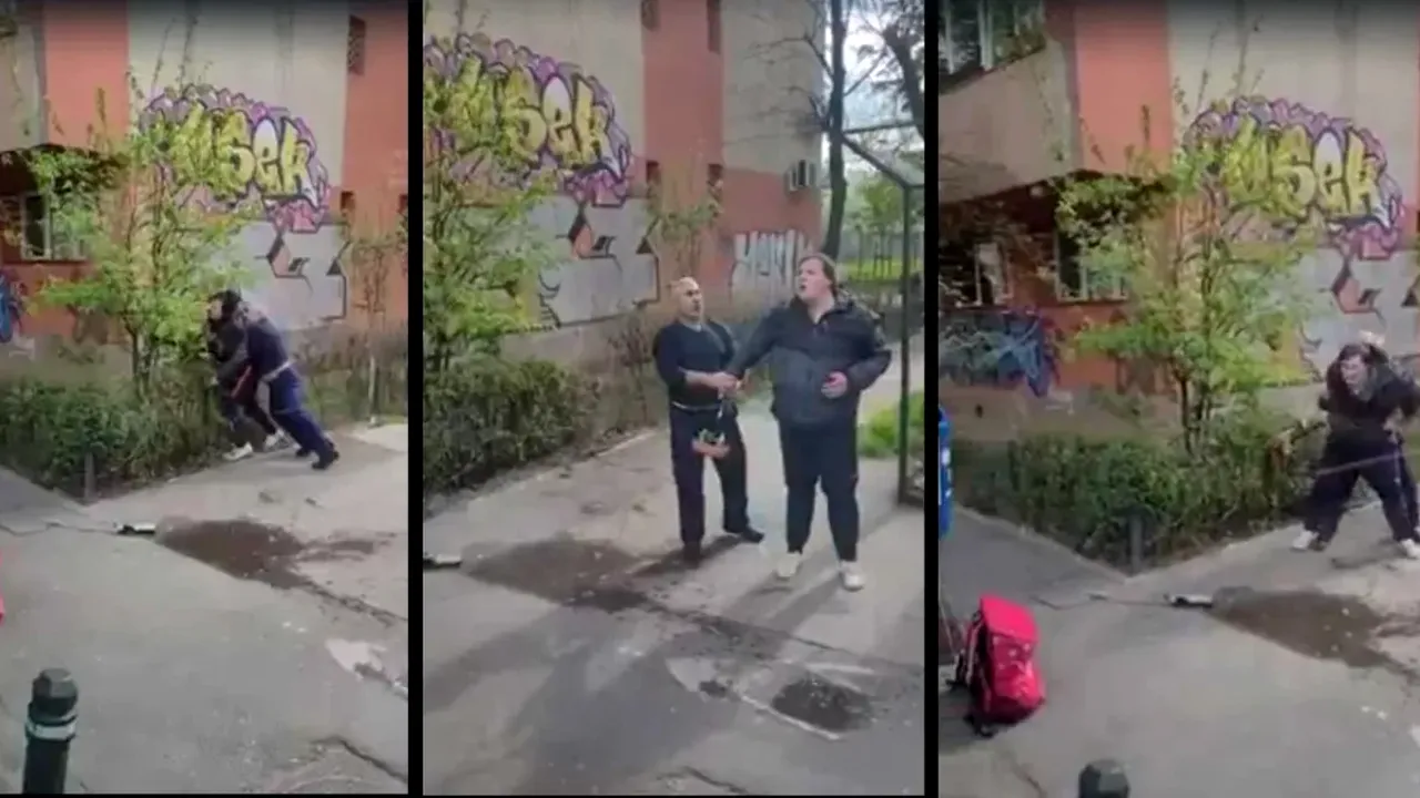 Reacția STB după ce un șofer de autobuz a bătut un bicliclist care livra mâncare